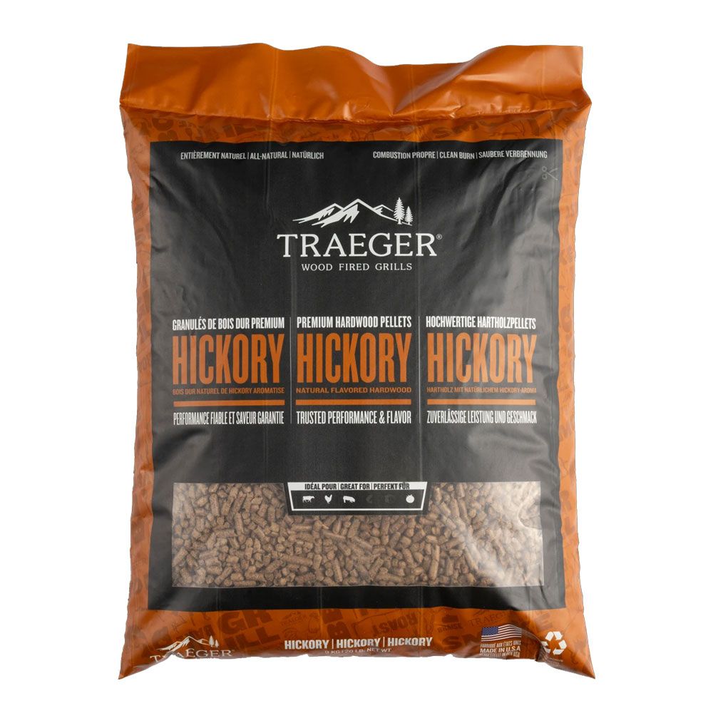 Traeger Hickory Wood Pellets Traeger Grill